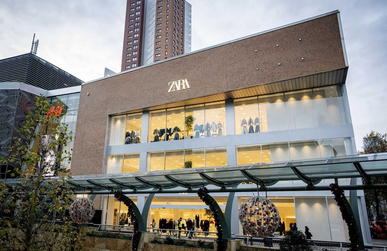 Opening grootste Zara ter wereld